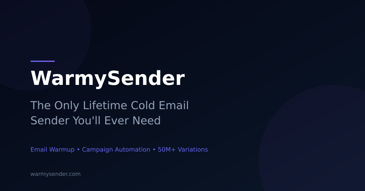 WarmySender Screenshot